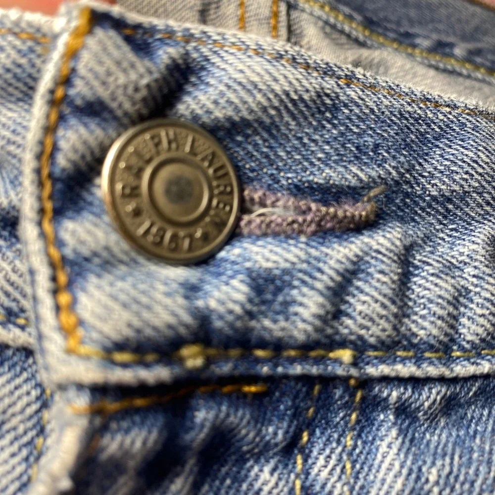 Polo Ralph Lauren 867 Classic Fit Jeans Mens 36x32 Light Wash Vintage‎ Y2K Denim